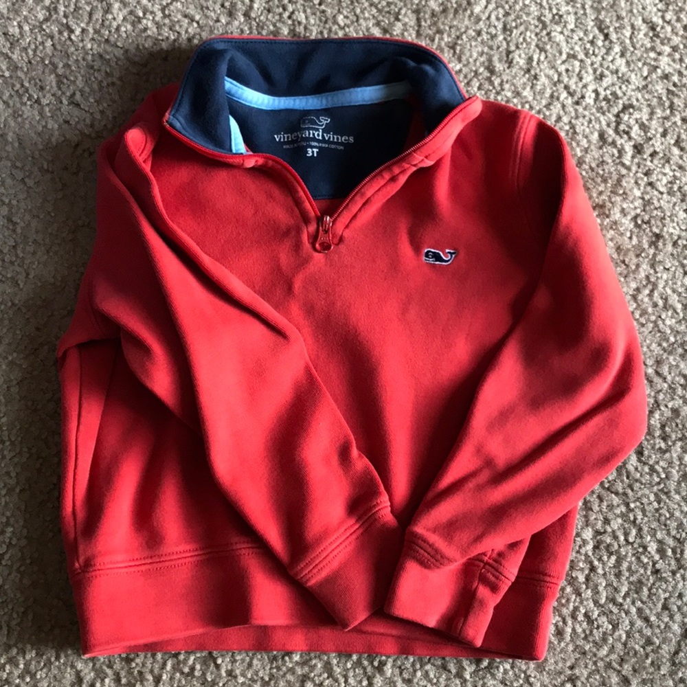 Vineyard Vines Quarter Zip Sweater